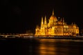 The Chain Bridge, Budapest, Hungary. Royalty Free Stock Photo